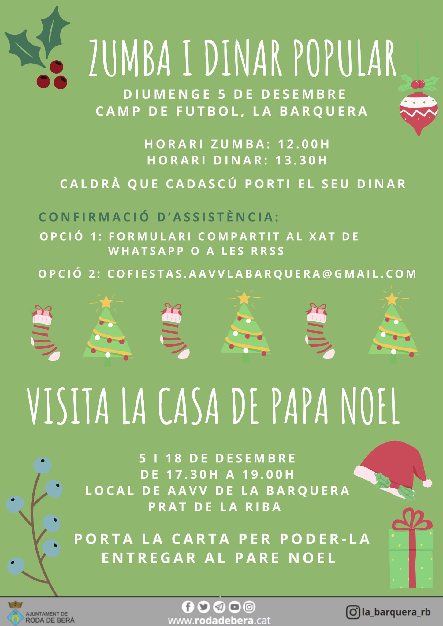Actividades para el mes de Diciembre