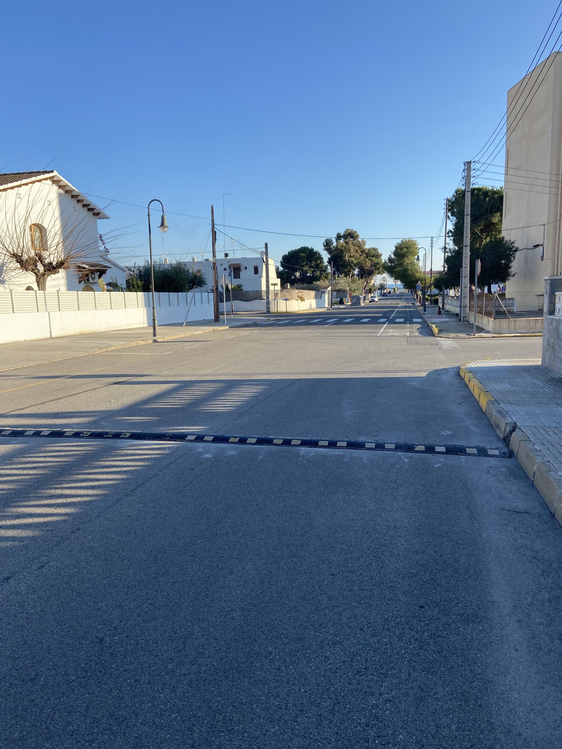 Nuevo Badén en la entrada por la N-340