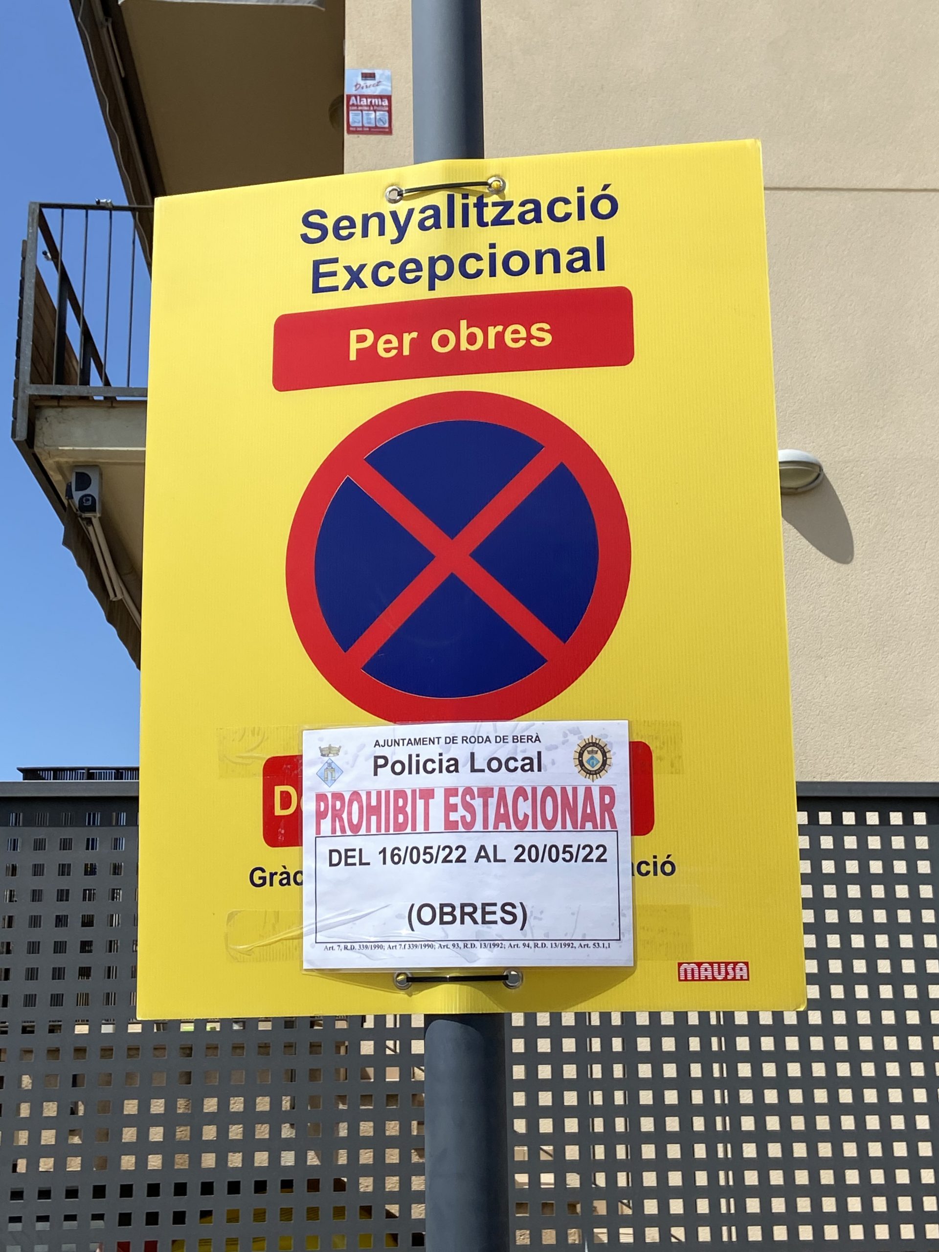 Obras de mejora de Aceras